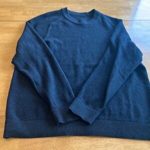 Men's lulu lemon Navy Blue Sweater